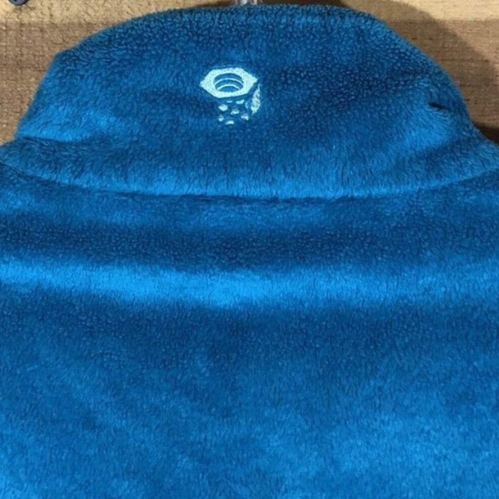 Mountain Hardwear Full Zip Fleece Jacket (With Pockets) Teal Color Womens Size M - Picture 9 of 12